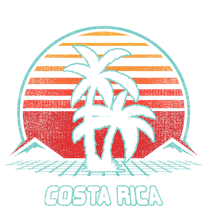 Costa Rica Retro Vintage 80s Style Sustainable Bucket Hat