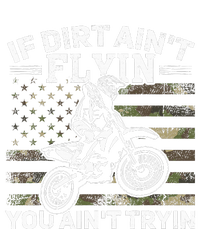 If Dirt AinT Flyin You AinT Tryin Dirt Bike Motocross Kids Long Sleeve Shirt