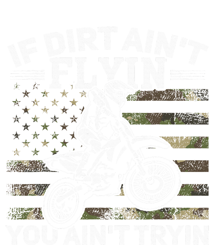 If Dirt AinT Flyin You AinT Tryin Dirt Bike Motocross Kids Long Sleeve Shirt