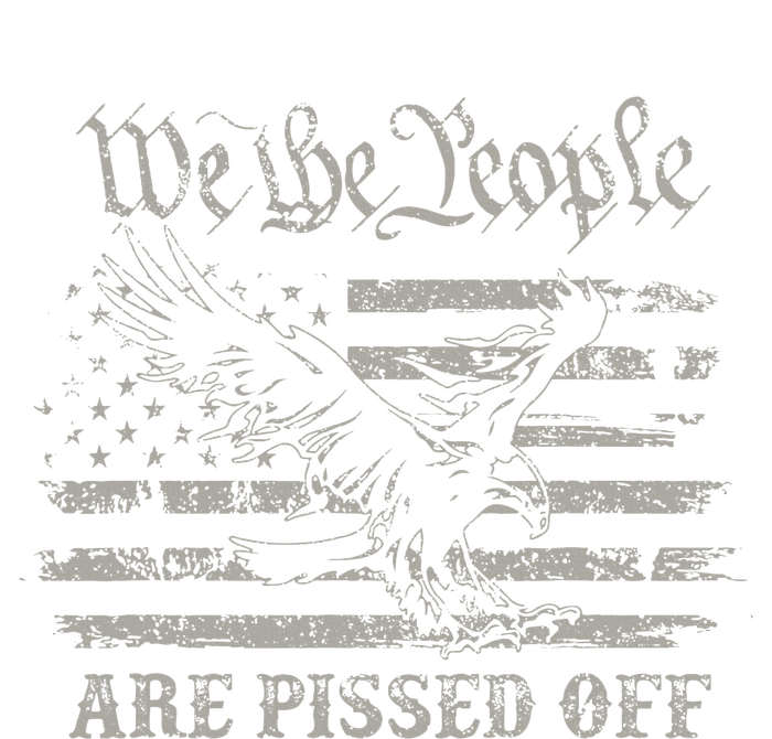 American Flag Bald Eagle We The People Are Pissed Off T-Shirt