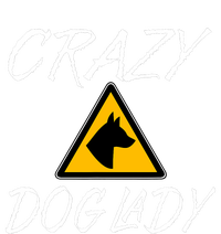 Dog Lover Funny Crazy Dog Lady Zip Tote Bag