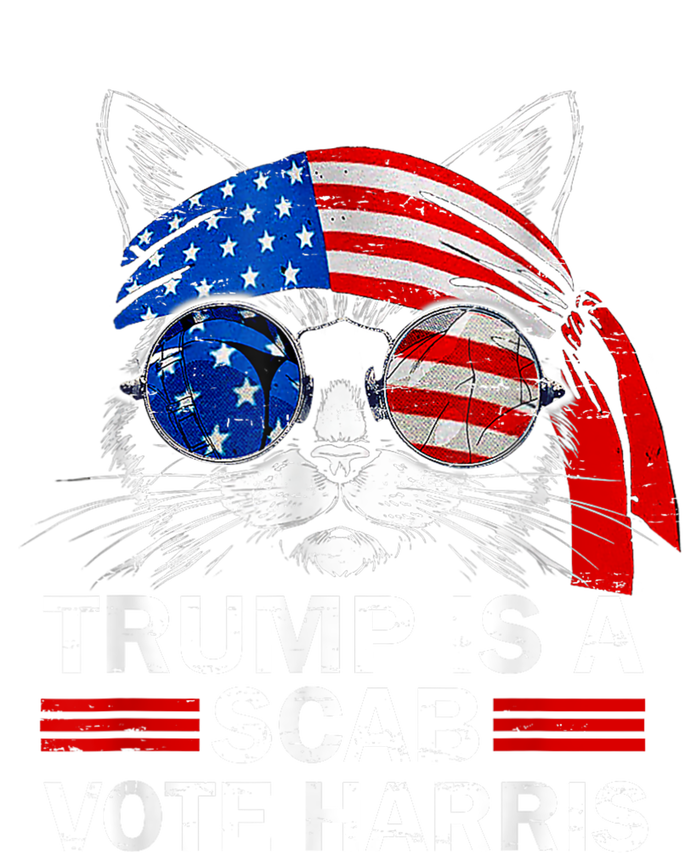 Cat Ladies Funny Trump Is A Scab Vote Harris Impact Tech Backpack