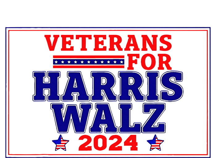 Veterans For Harris Walz 2024 Vote Harris Waltz Election T-Shirt