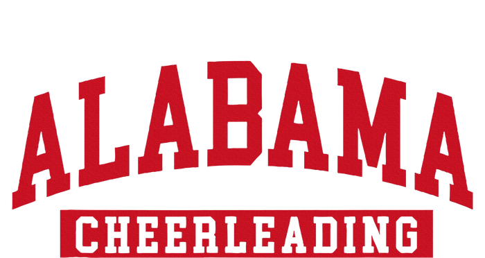 Alabama Cheerleading Womens CVC Long Sleeve Shirt