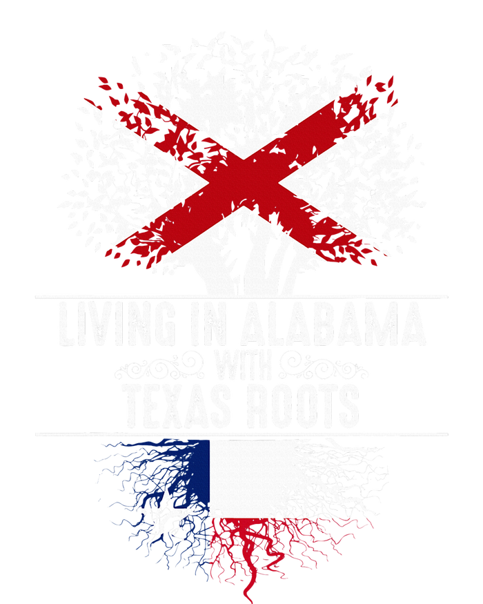 Alabama Home Texas Roots State Tree Flag Love Gift T-Shirt