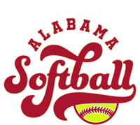 Alabama Softball Vintage Team Retro Softball Fan T-Shirt