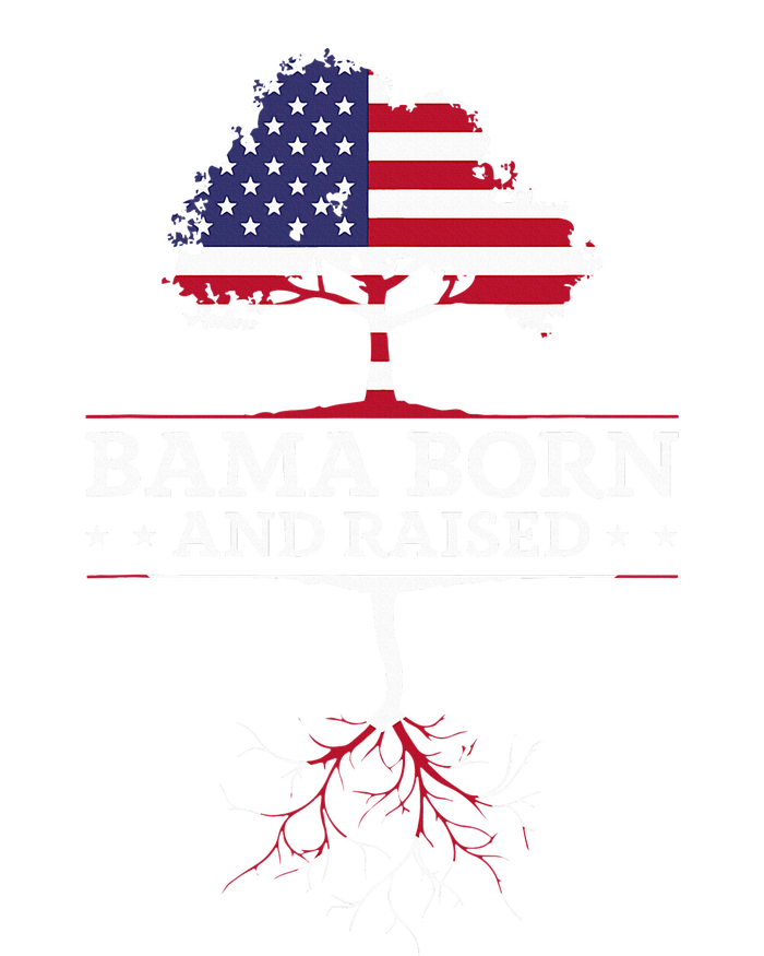 Bama Born And Raised Alabama Home State Magnet