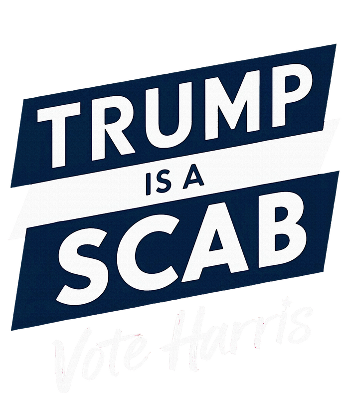 Trump Is A Scab Vote Harris 2024 Daily Commute Backpack