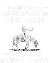 Never Underestimate An Old Man Native American Warrior T-Shirt