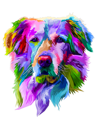 Golden Retriever Pop Art Portrait For Dog Owners T-Shirt