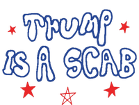 Trump Is A Scab Funny Vote Harris Uaw Ugly Style Bumper Sticker