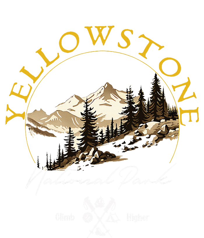 Yellowstone National Park Retro Vintage Apparel Souvenir Women's T-Shirt