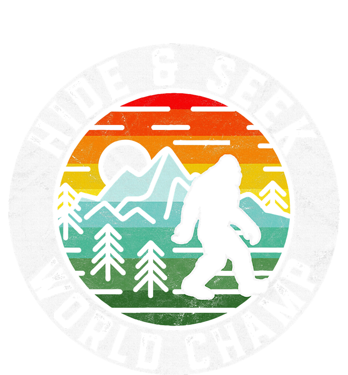 Bigfoot Hide And Seek World Champ Sasquatch Silhouette Tall T-Shirt