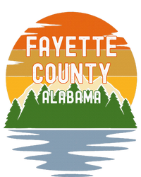 From Fayette County Alabama Vintage Sunset Tie-Dye T-Shirt