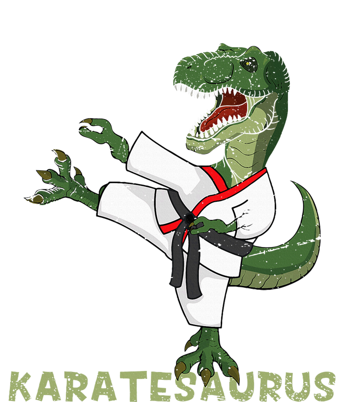 Karate Dinosaur Karatesaurus Trex Karatist T-Shirt