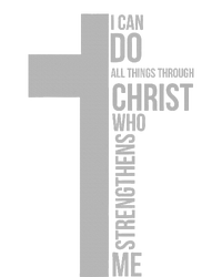 I Can Do All Things Through Christ Who Strengthens Me Cross PosiCharge Competitor Tank