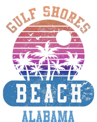 Gulf Shores Beach Alabama Retro Sunset Summer Aesthetic Full Zip Hoodie