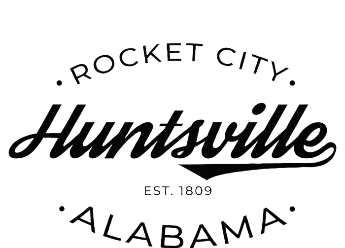 Huntsville Alabama Rocket City Flat Bill Trucker Hat