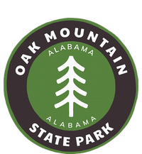 Oak Mountain State Park Alabama Al Tree Badge Vacation Flat Bill Trucker Hat