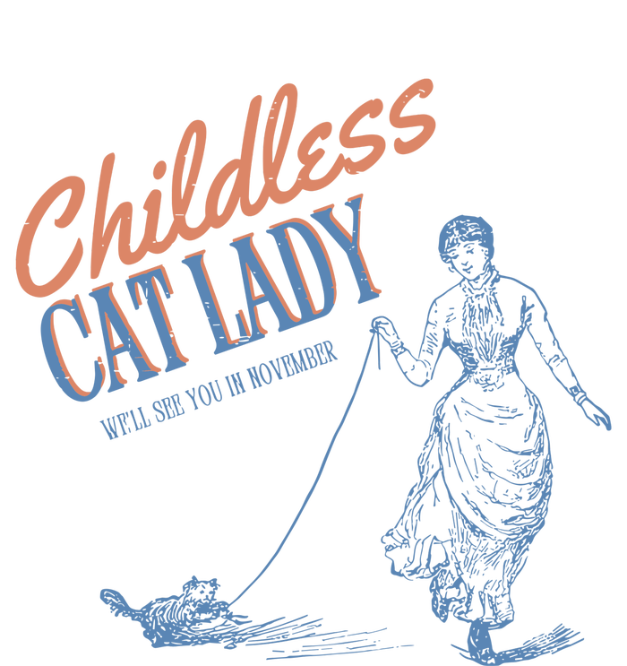 Childless Cat Lady Stainless Steel Insulated Water Bottle