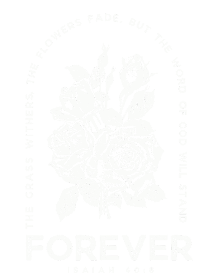 Forever Isaiah 40:8 Women's Fleece Hoodie