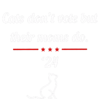 Kamala Harris Cats DonT Vote But Their Moms Do 2024 Premium T-Shirt