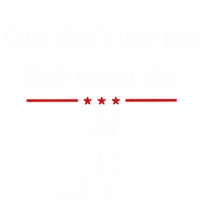 Kamala Harris Cats DonT Vote But Their Moms Do 2024 Premium T-Shirt