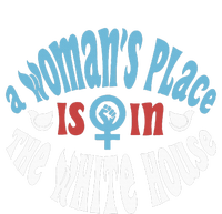 A WomanS Place Is In The White House Women's V-Neck T-Shirt