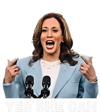 Kamala Harris 2024 President Election Kamala Yes She Can Grommeted Golf Towel