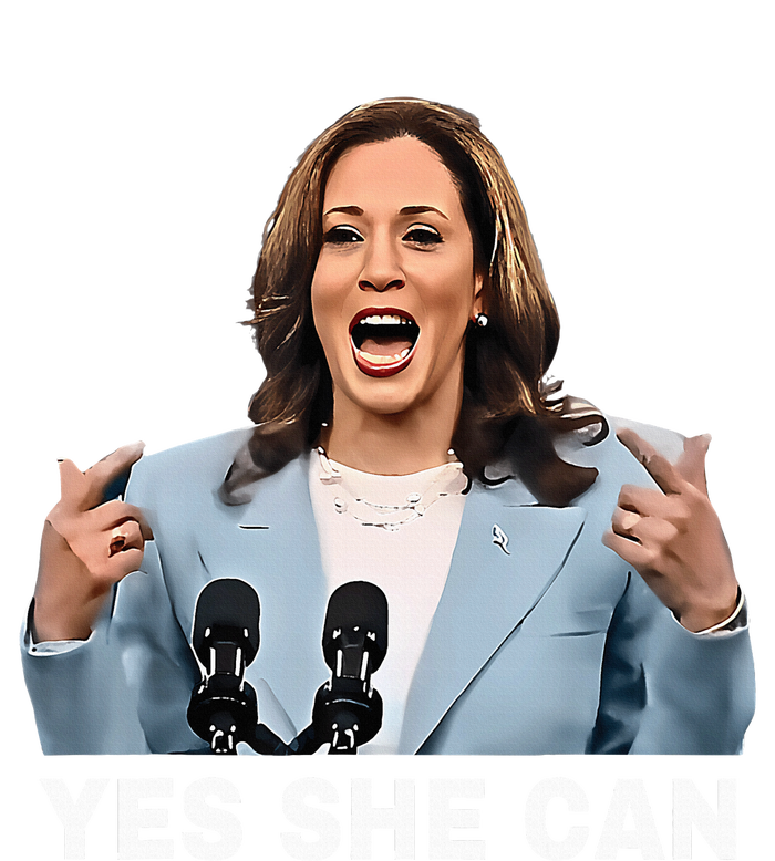 Kamala Harris 2024 President Election Kamala Yes She Can Grommeted Golf Towel