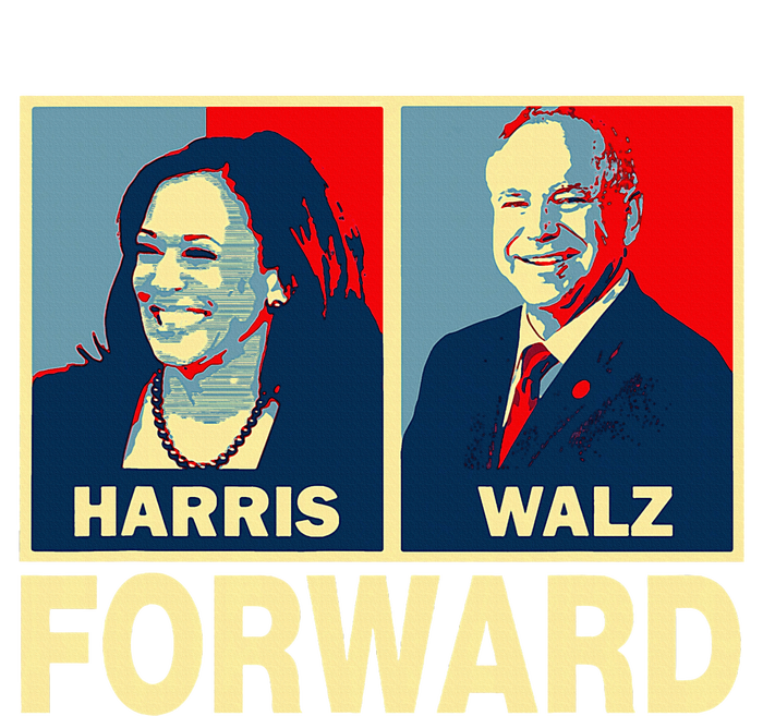 Kamala Harris Forward Harris Walz Forward T-Shirt