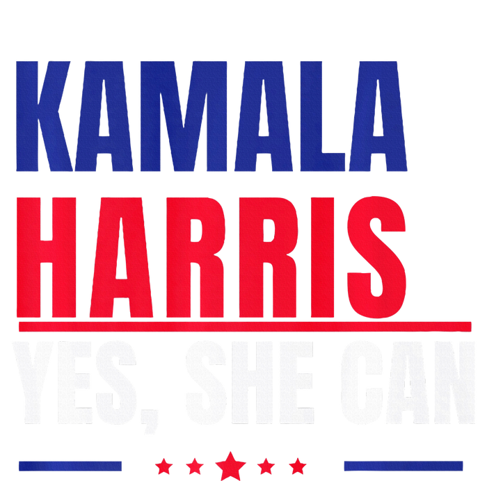 Kamala Harris Yes She Can Bold Political Statement Premium T-Shirt