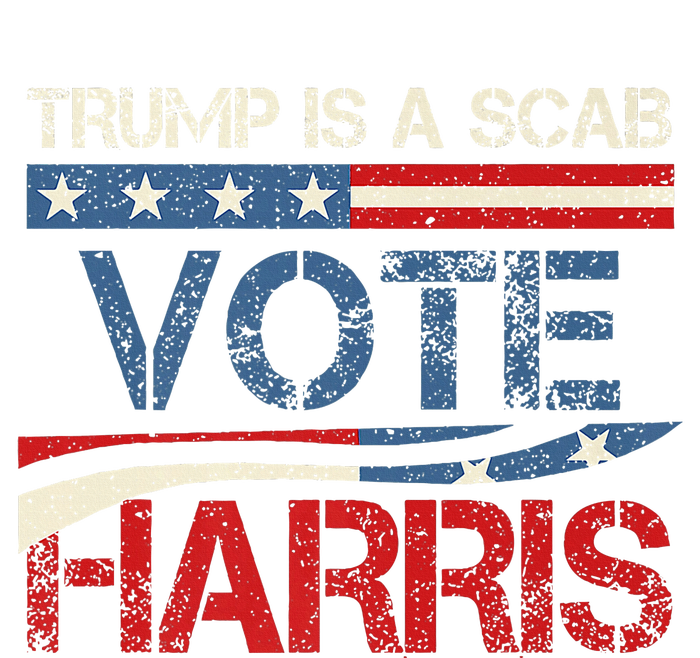 Retro Trump Is A Scab Vote Harris Funny Harris Kamala Trump Performance Sprint T-Shirt