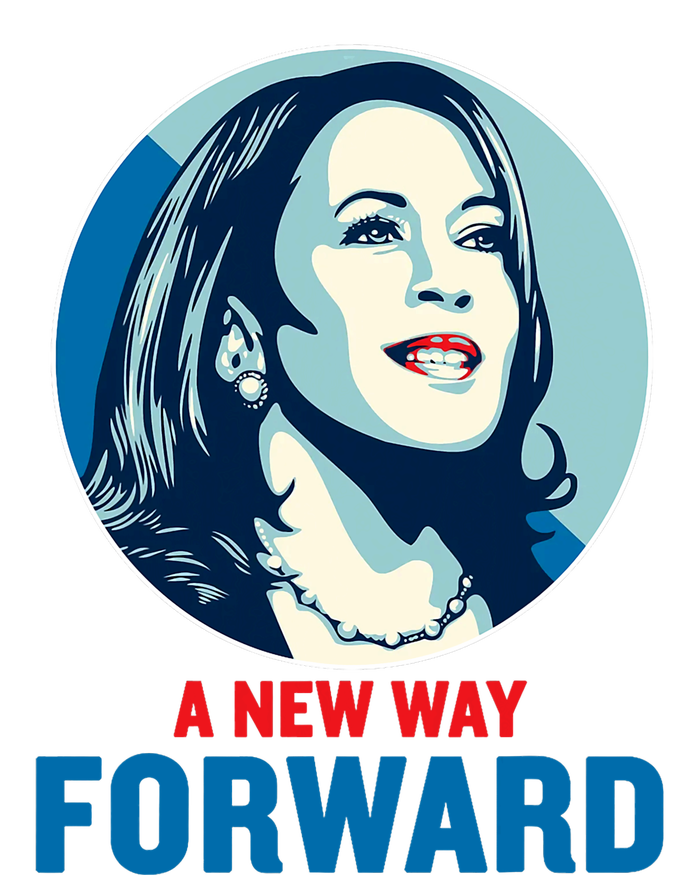 Kamala Harris Forward 2024 A New Way Forward 2024 Tall Hoodie