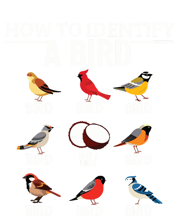 How To Identify A Bird Funny Bird Watching Performance Fleece Hoodie