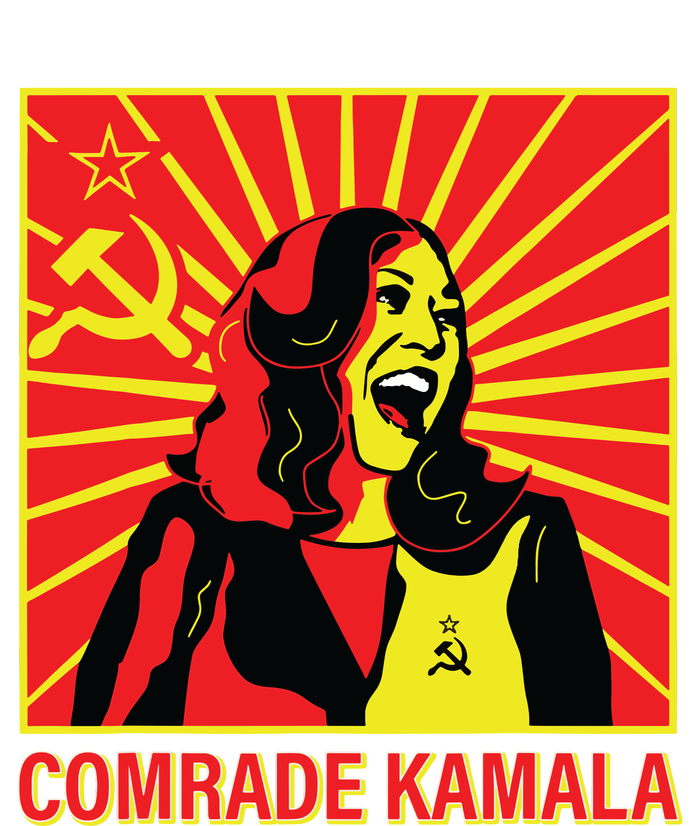 Fun Socialist Comrade Kamala Commie La Harris 2024 Kammunism T-Shirt