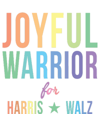 Joyful Warrior For Kamala Harris Tim Walz 2024 Womens California Wash Sweatshirt