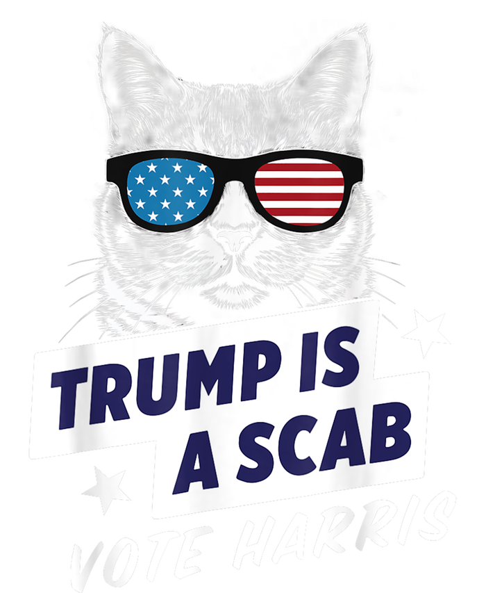 Trump Is A Scab Vote Harris 2024 Women's Pullover Hoodie