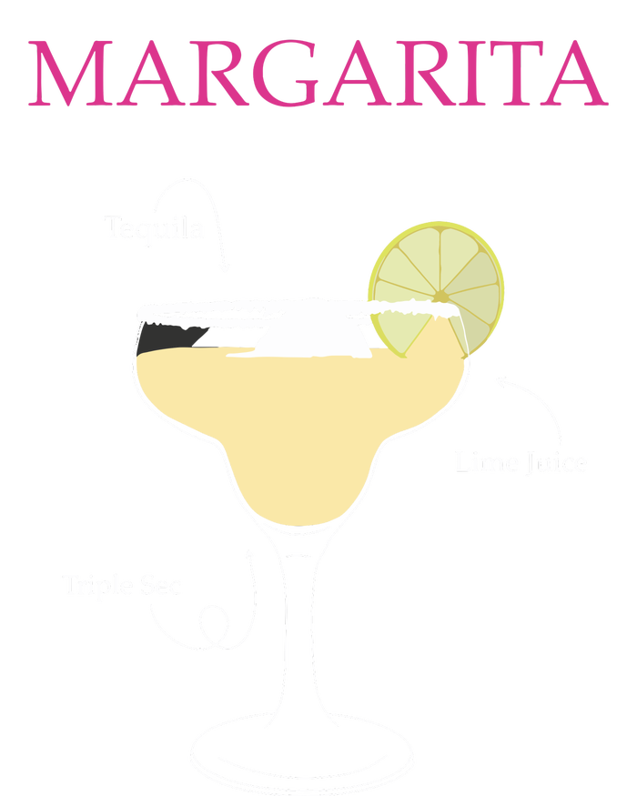 Margarita Cocktail Recipe Tie-Dye T-Shirt