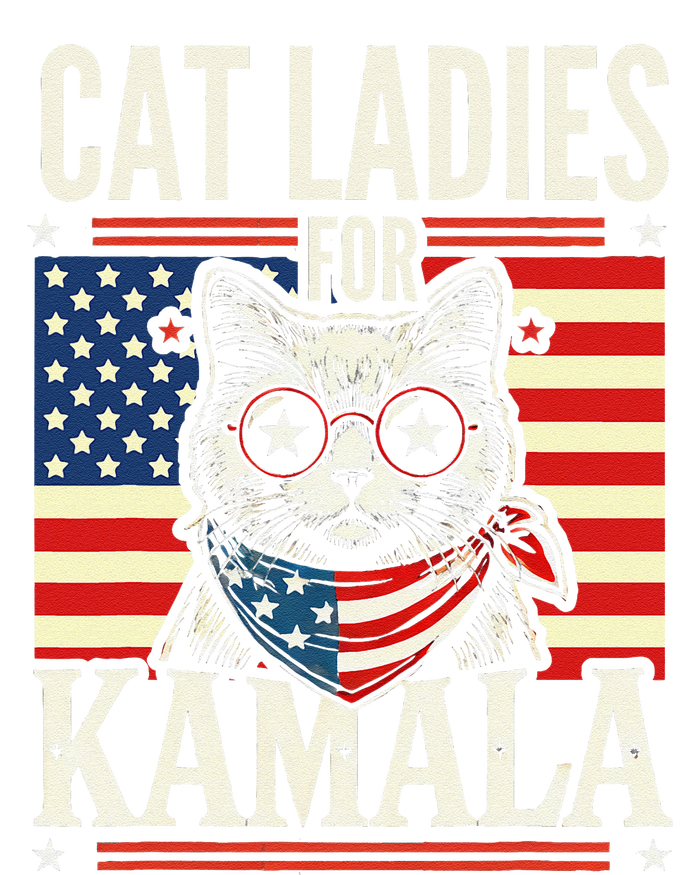 Cat Ladies For Kamala Cat 2024 President Harris Retro Softstyle Adult Sport Polo