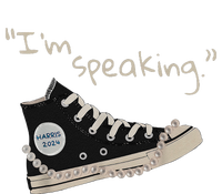 IM Speaking Kamala Harris 2024 Sneakers T-Shirt