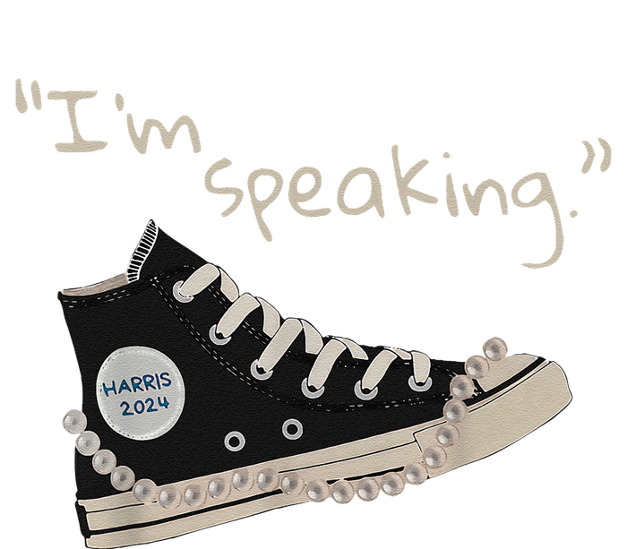 IM Speaking Kamala Harris 2024 Sneakers T-Shirt