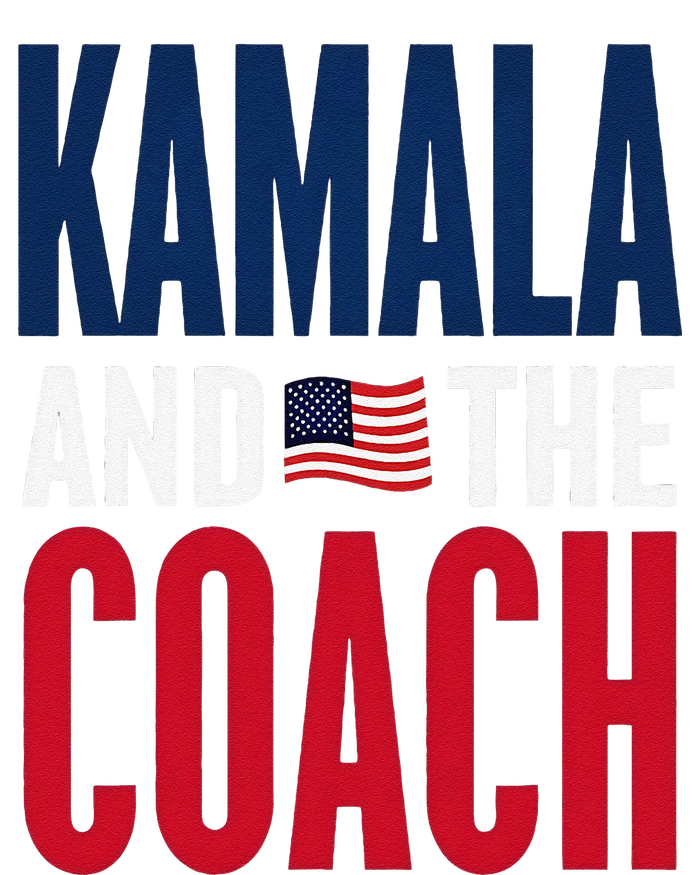 Kamala And The Coach 2024 Election Kamala Harris Tim Walz Softstyle Adult Sport Polo