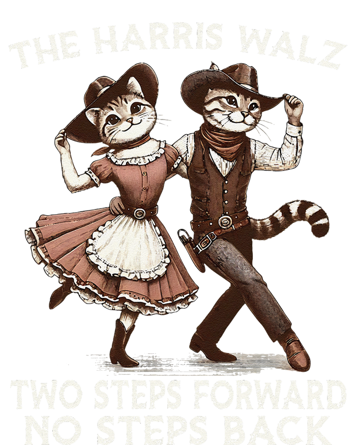 Kamala Harris Walz 2024 Waltz Dance 2 Steps Forward Not Back T-Shirt