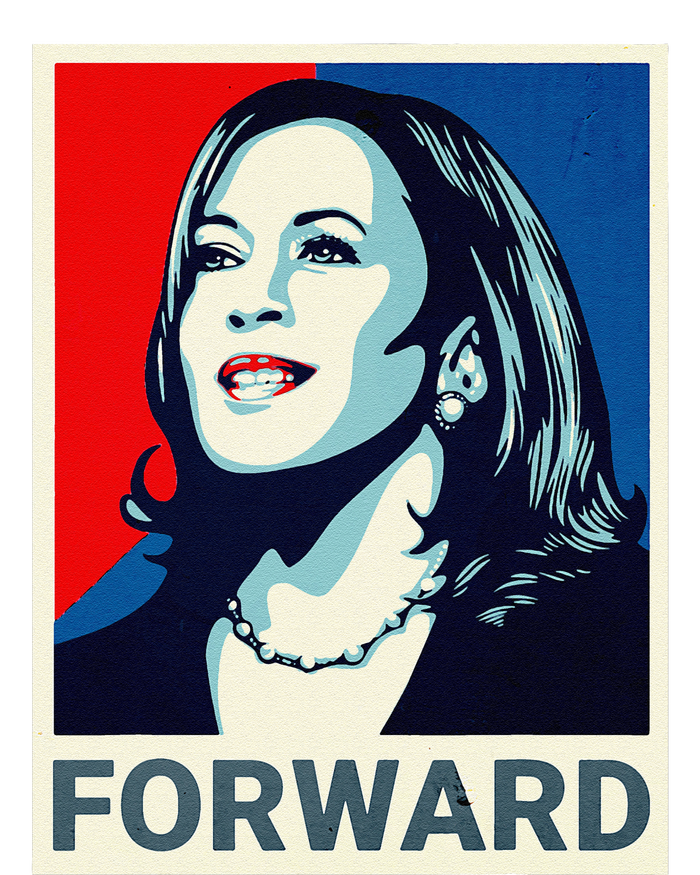 Kamala Harris Walz Waltz 2024 Moving Forward Not Going Back Premium T-Shirt