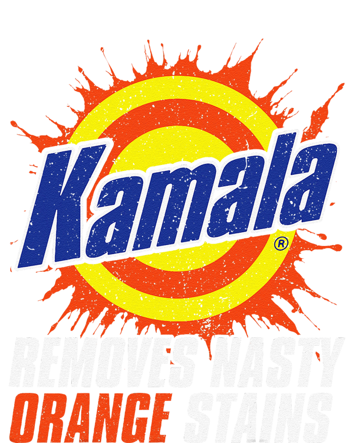 Kamala Removes Nasty Orange Stains Kamala Harris Funny 2024 Performance Fleece Hoodie