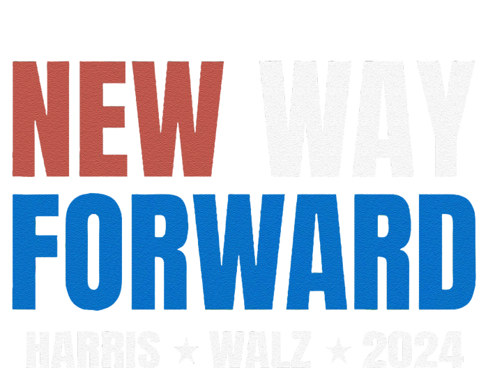 New Way Forward Harris Walz 2024 Kamala Harris Tim Walz Vote V-Neck T-Shirt