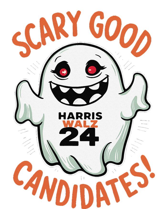 Scary Good Candidates Harris Walz 2024 Halloween T-Shirt