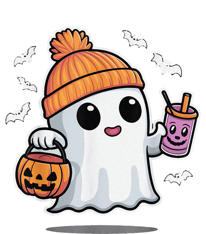 Cute Halloween Ghost Drink Pumpkin T-Shirt