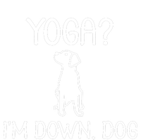 Yoga Im Down Dog Enza Ladies Jersey Football T-Shirt